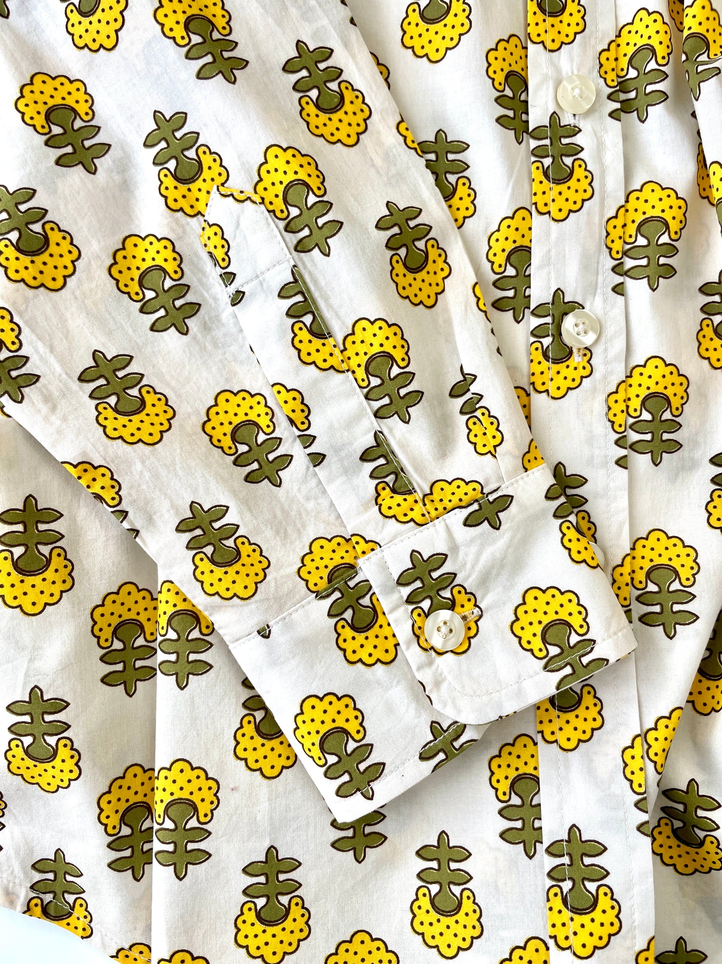 Marigold Pop Button-Up Shirt