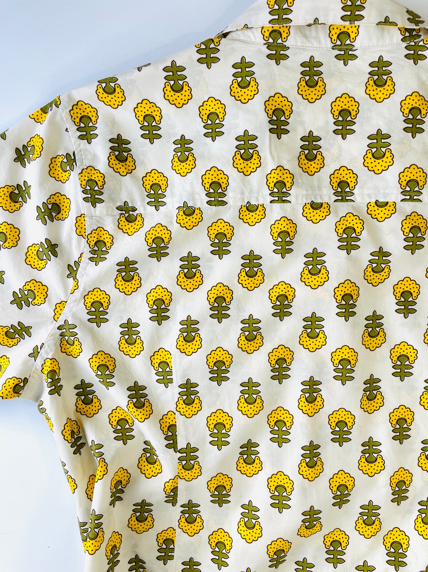 Marigold Pop Button-Up Shirt