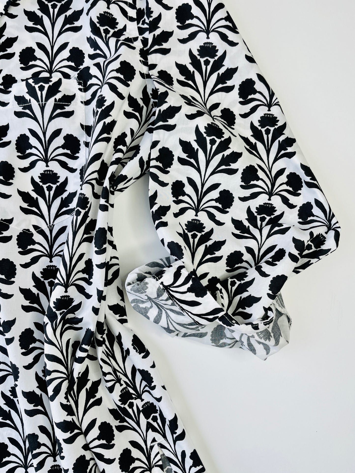Salt and Pepper Button-Up Shirt